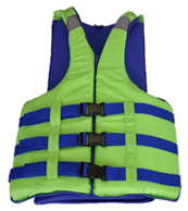 Chaleco salvavids deportivo - Vista frontal